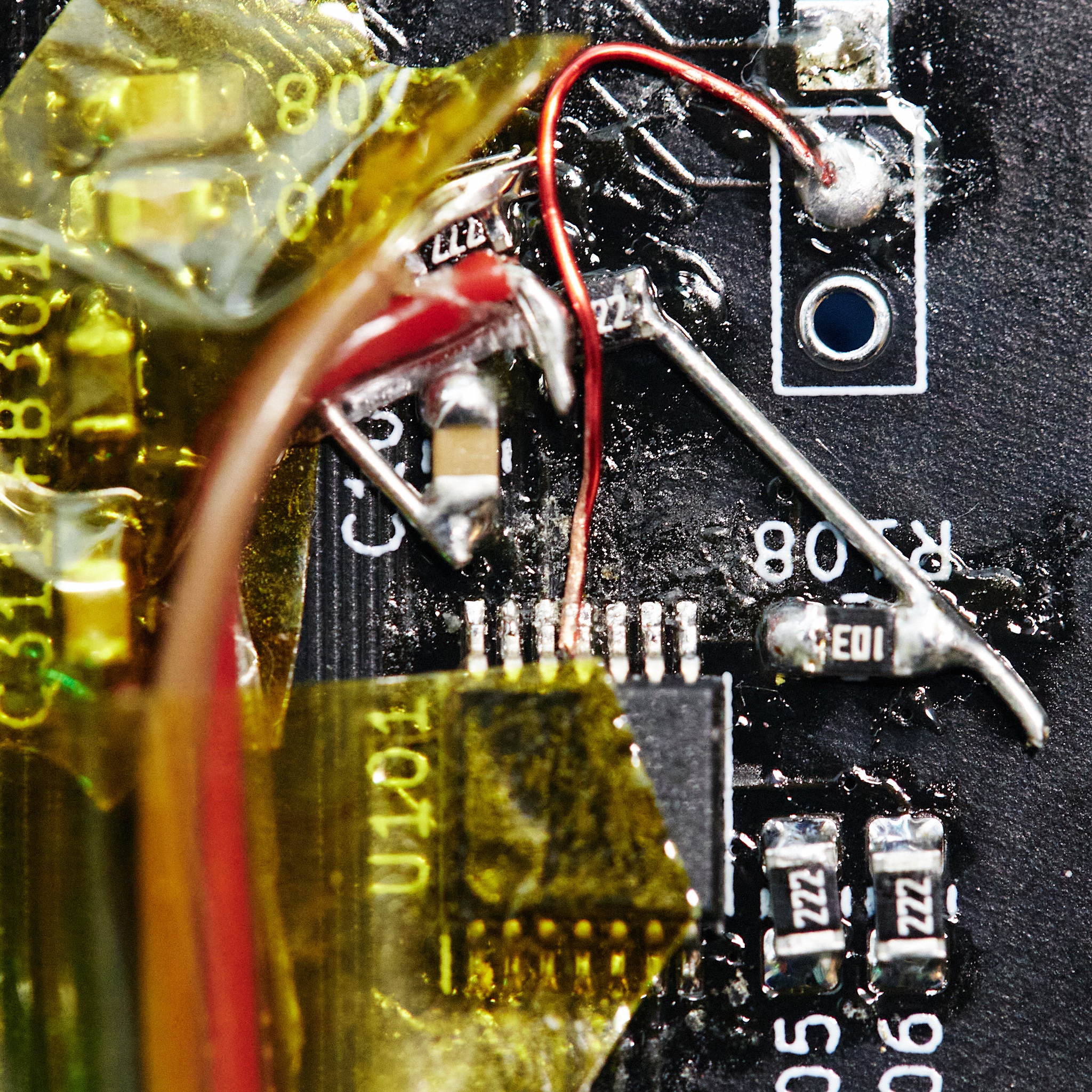 Inventory screenshot of microcontrollers