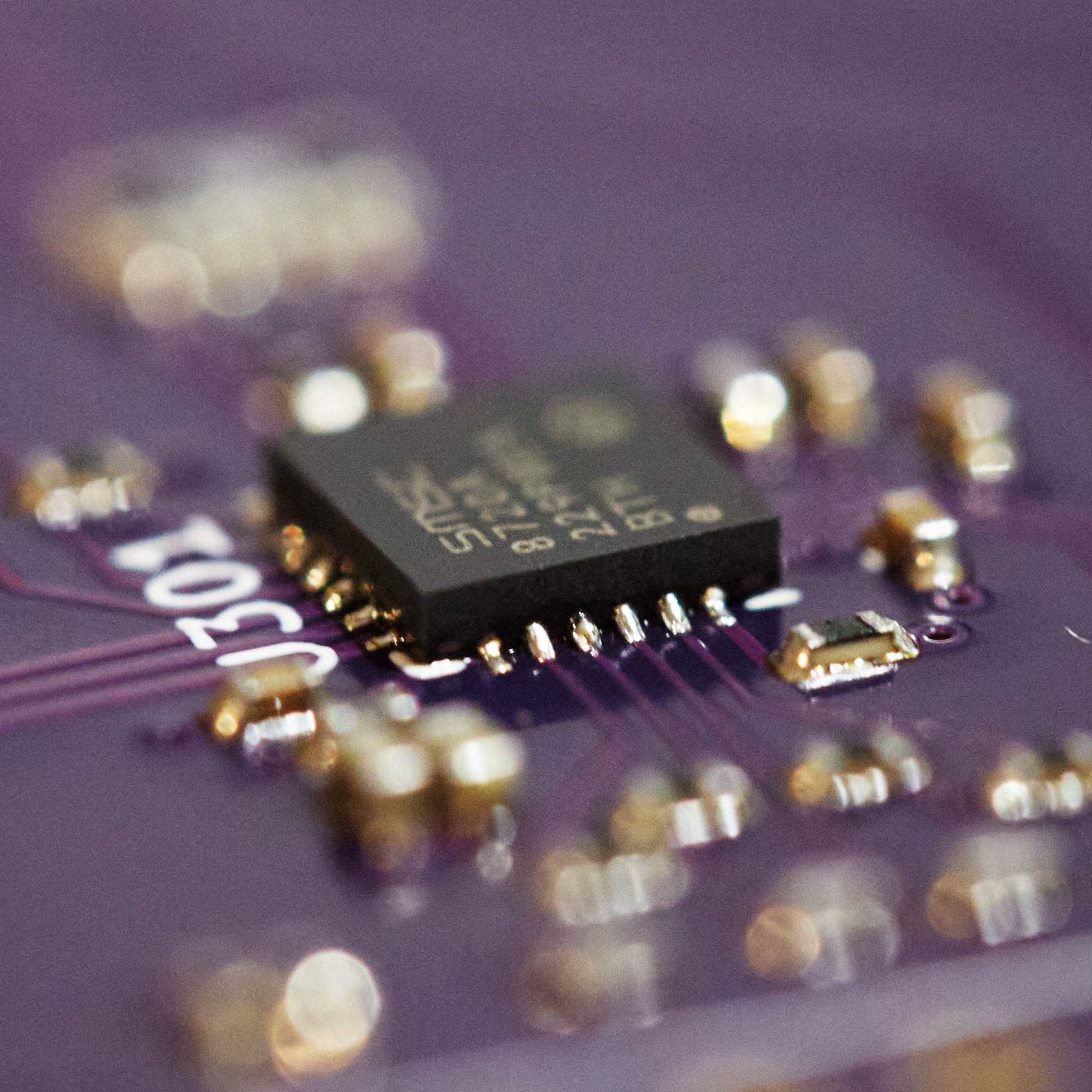 Good solder joints on a smaller QFN package (Ethernet PHY)
